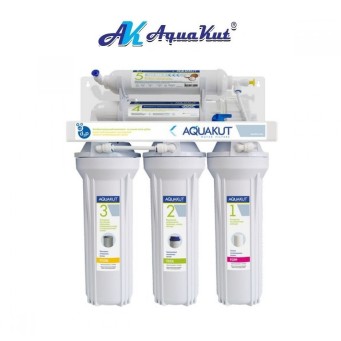 Осмос Аква Кут без помпи 50G RO-5 Е-01 з пластиковим баком 3,2G - Основні контакти 