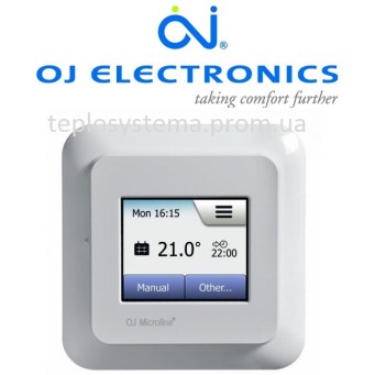 Програмований сенсорний терморегулятор ОCD5-1999 OJ Electronics (Данія) - Основні контакти 