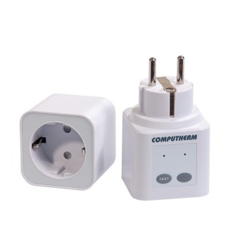 Розетка-ретранслятор COMPUTHERM Q2 RF для увеличения радиочастотного диапазона - Основные контакты 