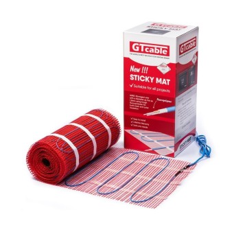 Тепла підлога — Мат нагрівальний GTcable 150 Вт/м2 — 3,0 м2 450 Вт (Ю.Корея) - Основні контакти 