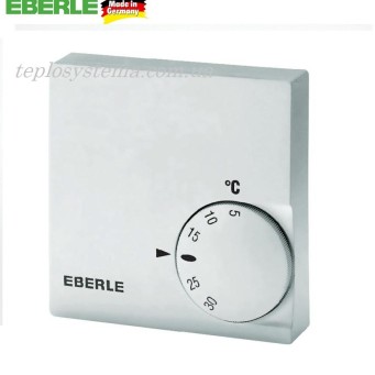 Терморегулятор для нагрівачів EBERLE RTR-E 6121 (з датчиком повітря), Німеччина - Основні контакти 